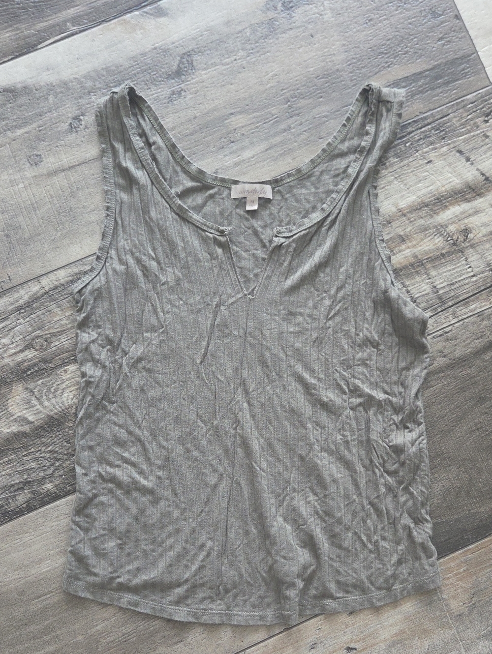 Wonderly Green Tank Top Medium